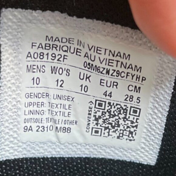 Converse Chuck Taylor All Star Low Street Mens Size 10 Athletic Shoes Sneakers - Picture 9 of 10